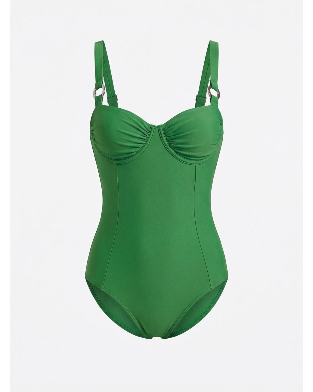 CUPSHE Green Badeanzug