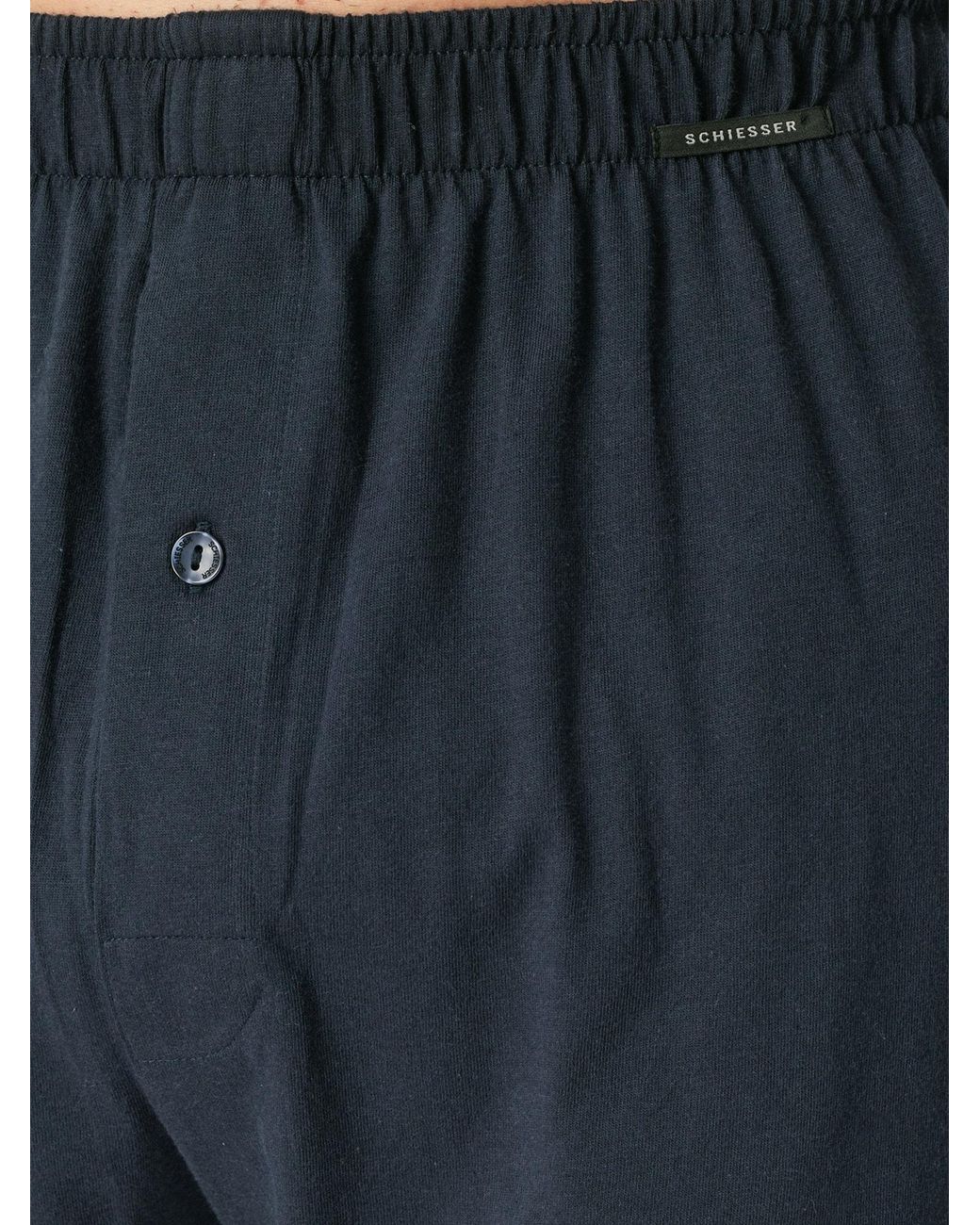 Schiesser Boxer Basic in Blue für Herren