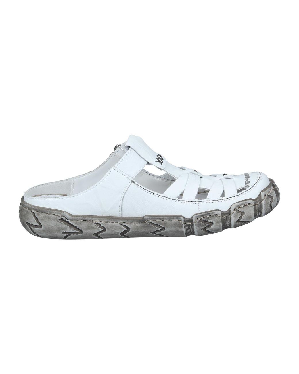 Rieker White Clogs Basic