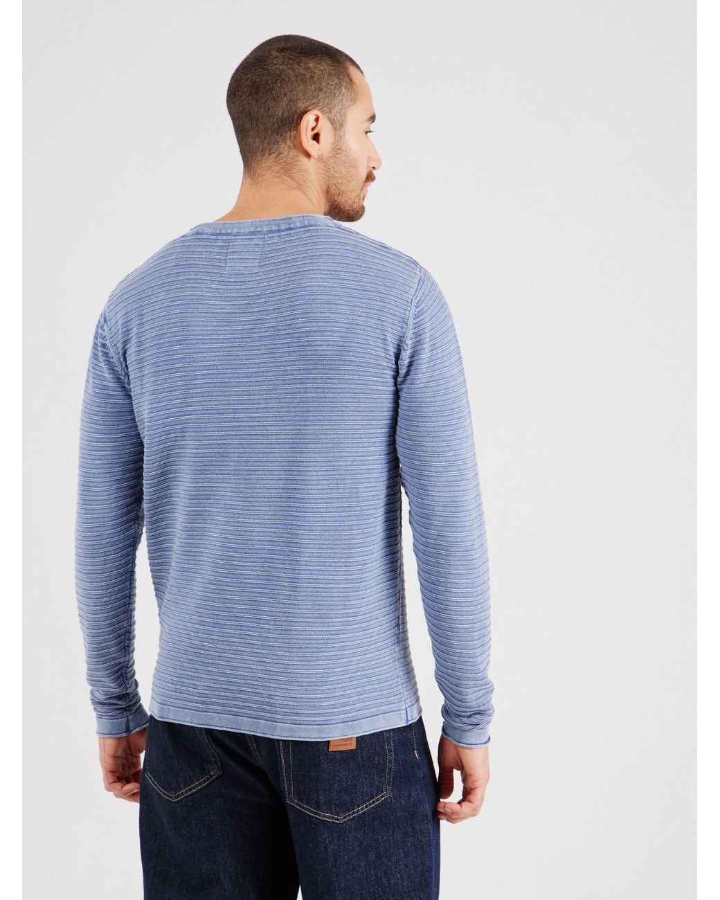 Key Largo Pullover Manuel in Blue für Herren