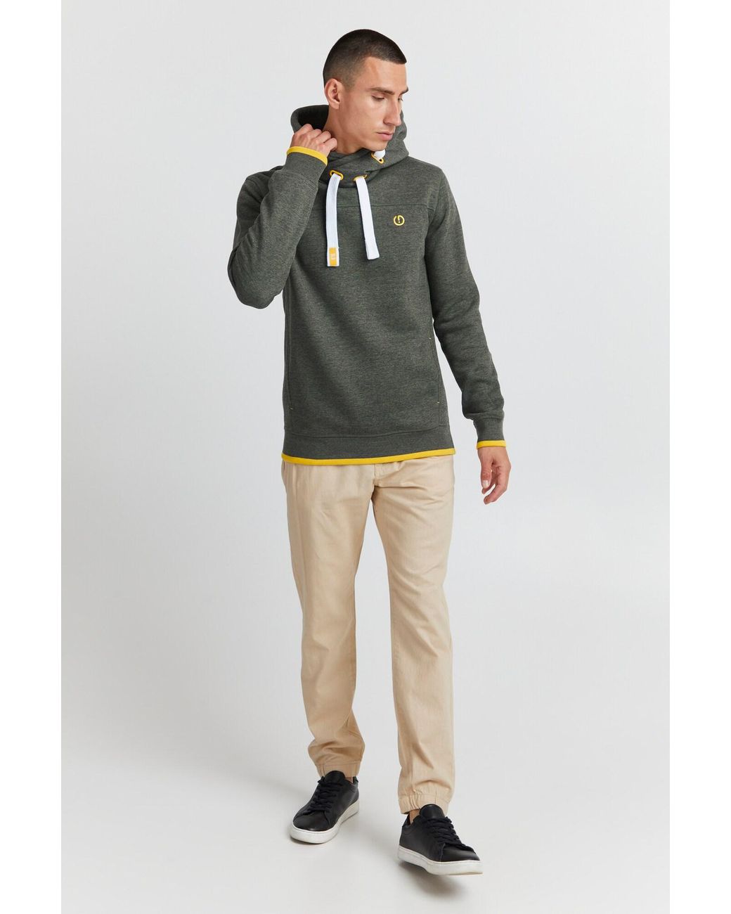 Solid Sweatshirt 'benjamin' in Multicolor für Herren