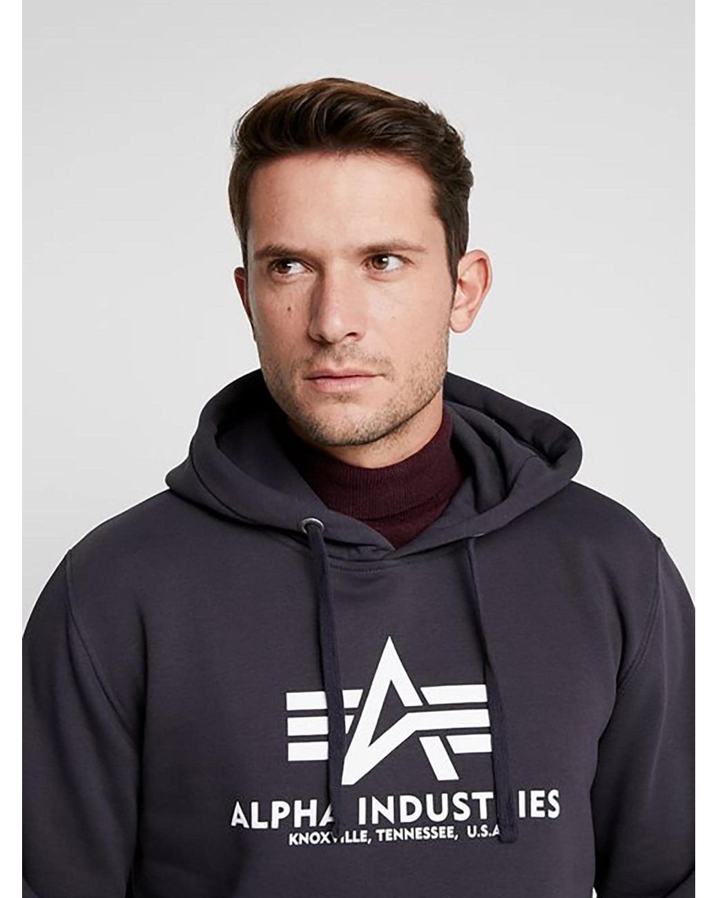 Alpha Industries Sweatshirt Basic in Blue für Herren