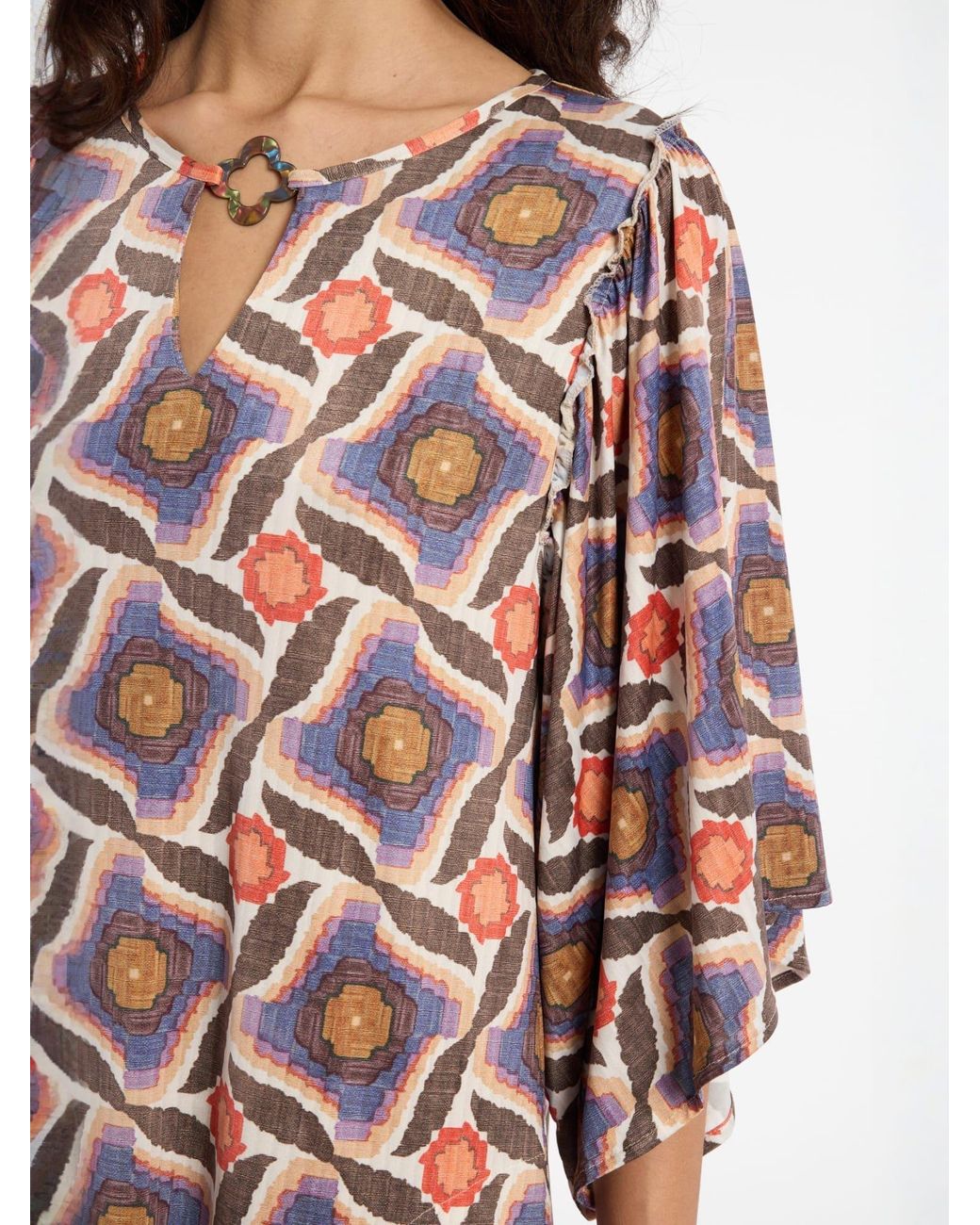 Ana Alcazar Multicolor Kleid Dhara