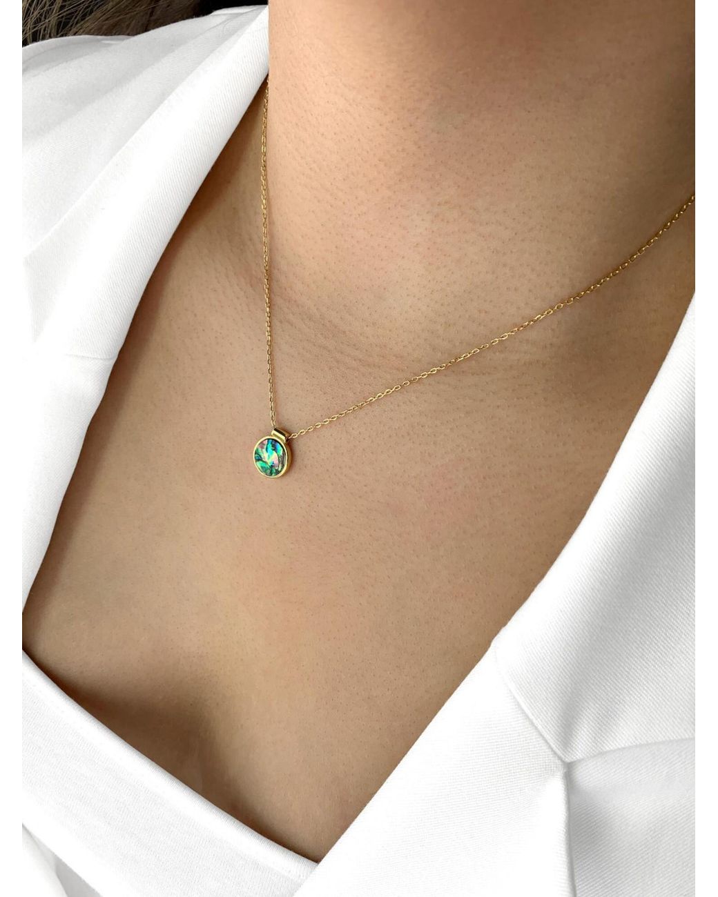 DANIEL CLIFFORD Natural Kette Estelle