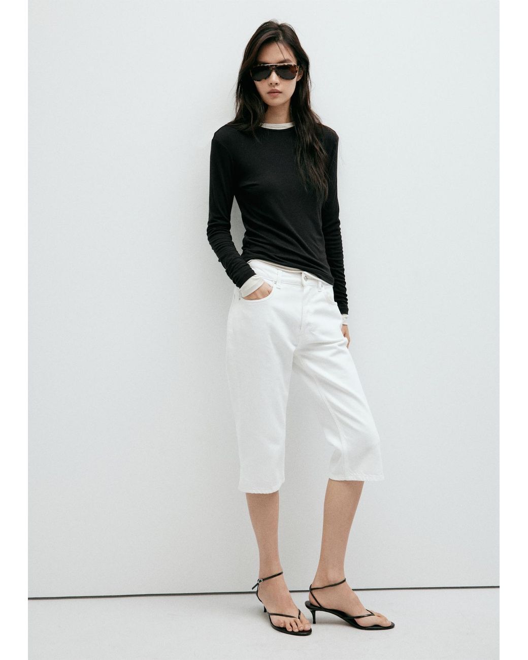Mango Black Shirt Secondca