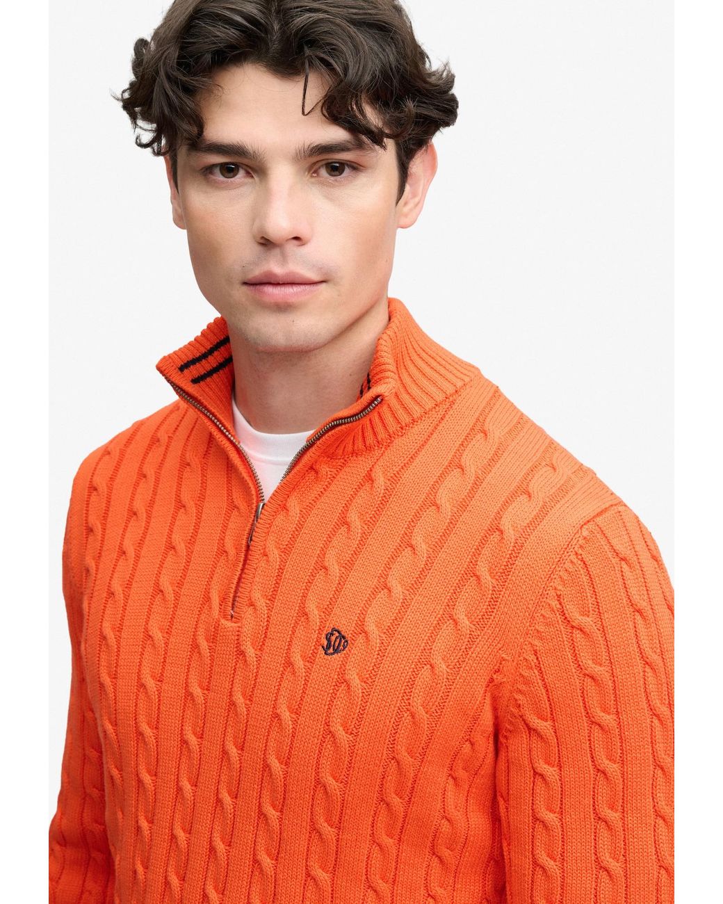 Superdry & Co Pullover in Orange für Herren