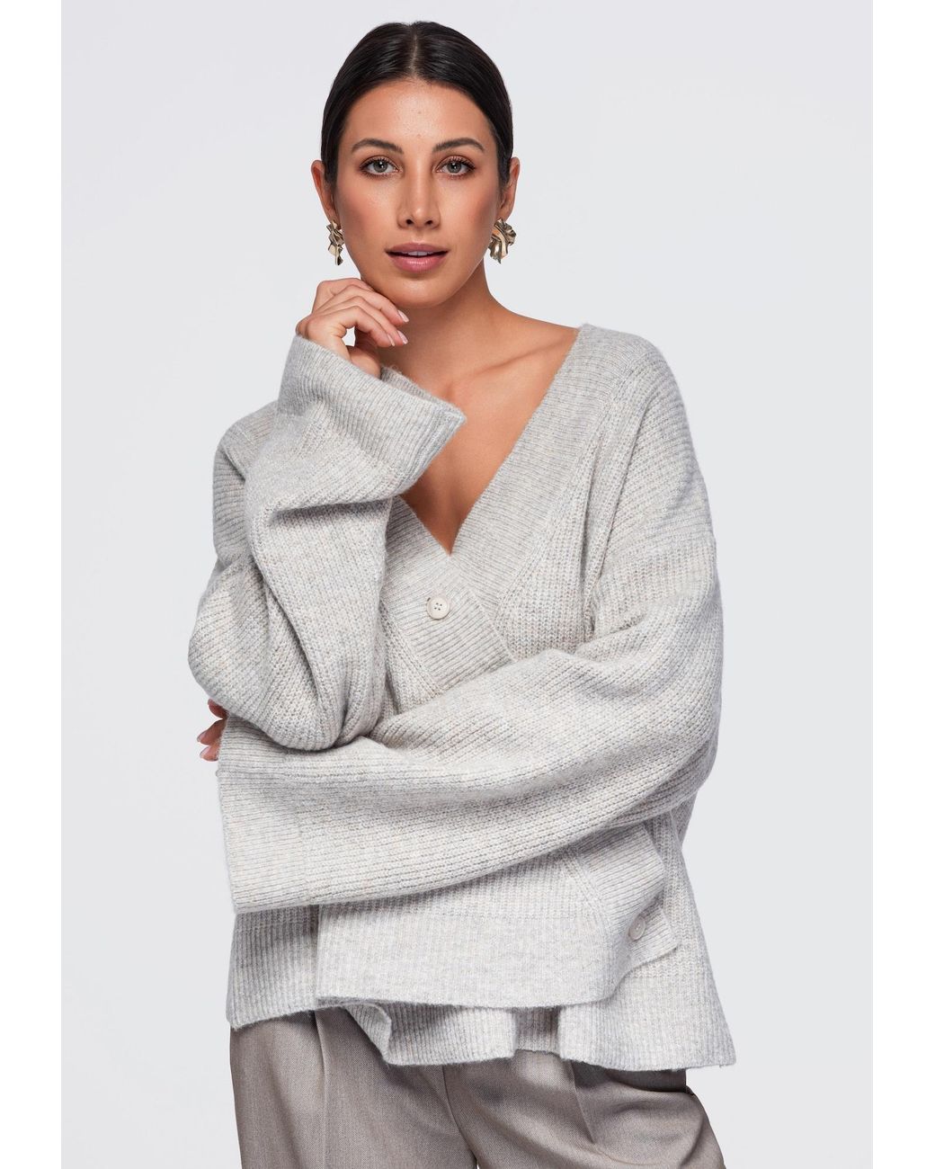 Ombre Gray Pullover