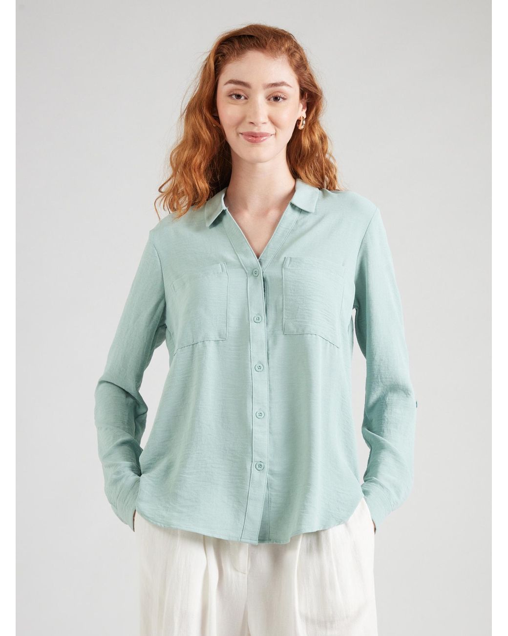 QS Blue Bluse