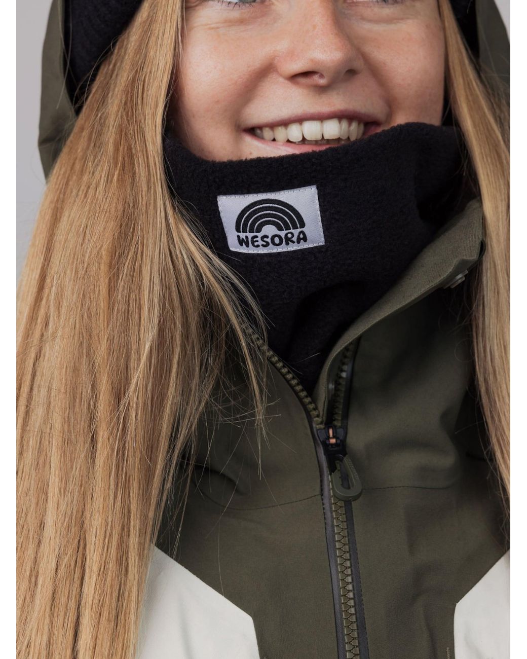 WESORA GmbH Black Schlauchschal Fleece Neckwarmer