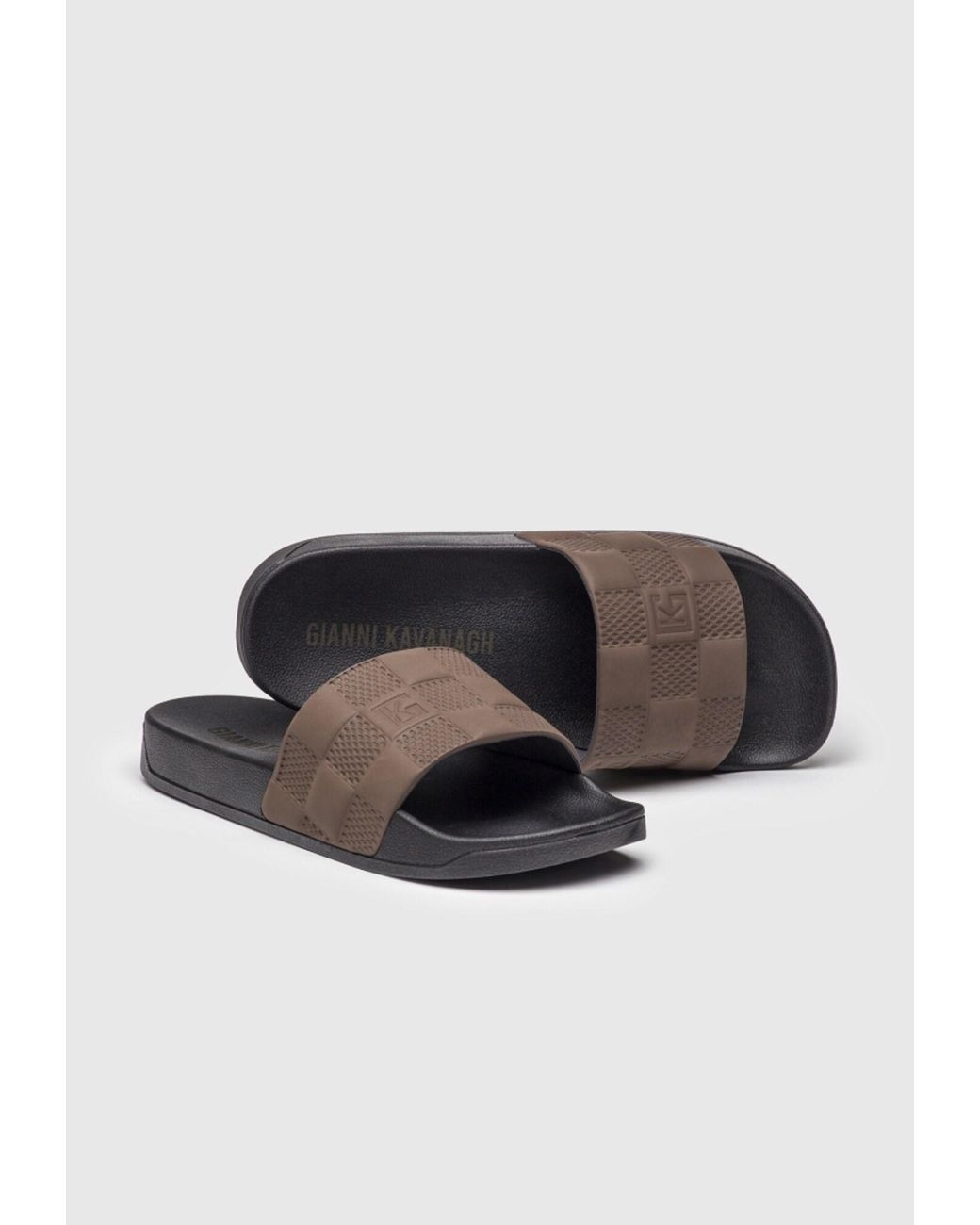 Gianni Kavanagh Pantolette in Brown für Herren