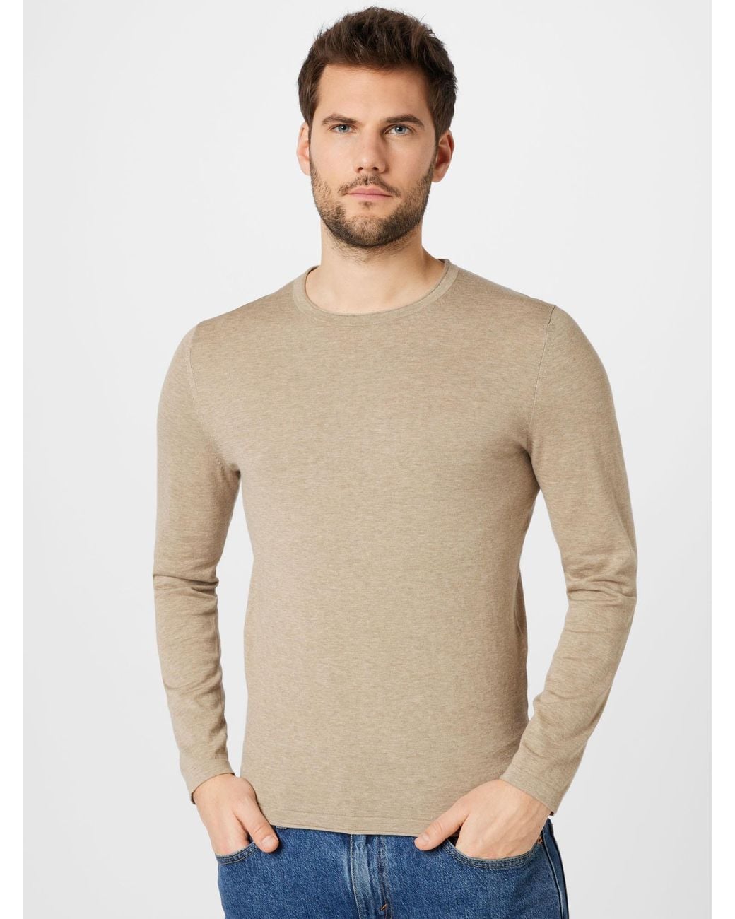 Olymp Pullover in Natural für Herren
