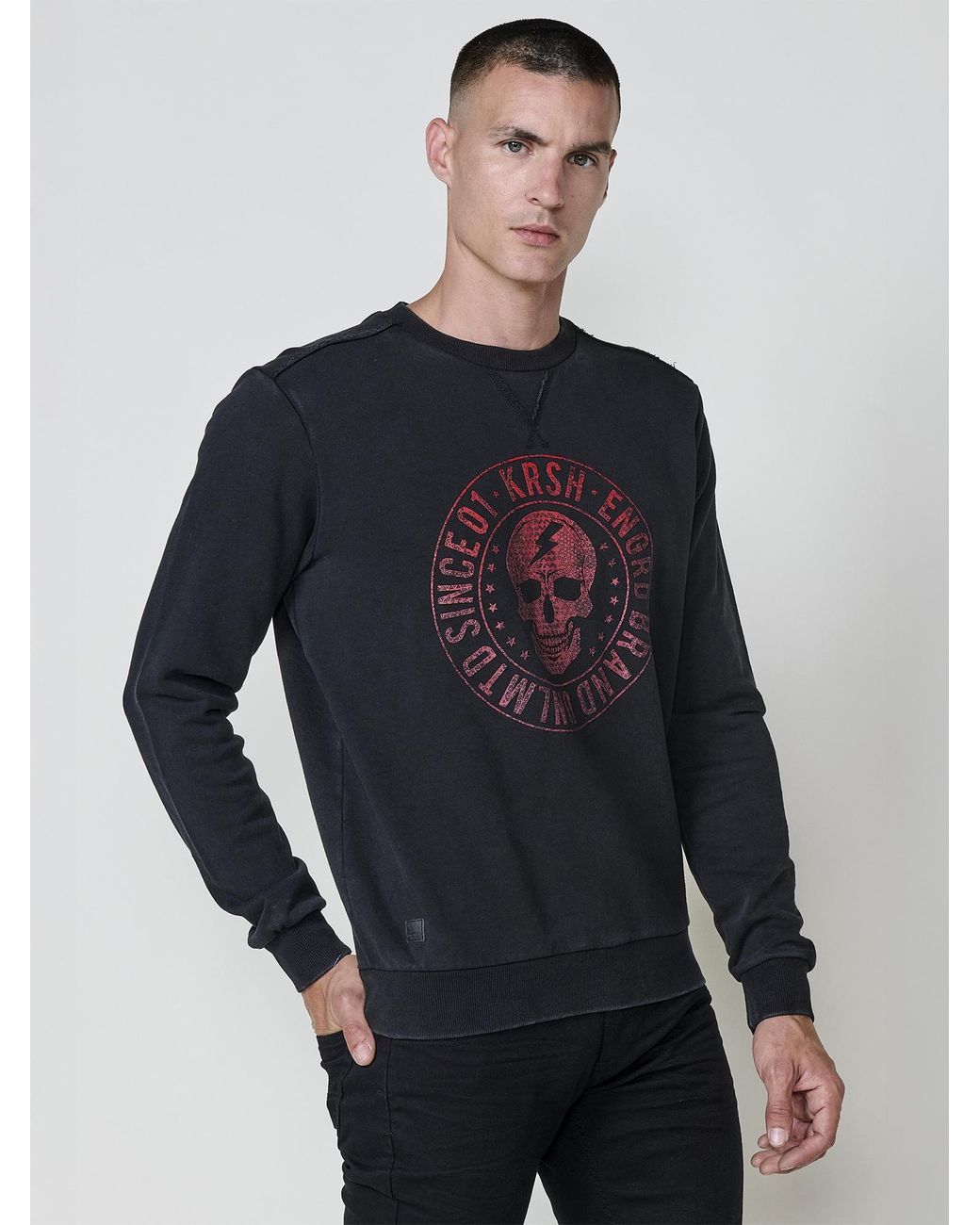 Koröshi Pullover in Blue für Herren