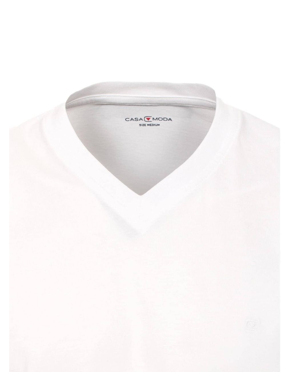 CASA MODA Shirt Basic in White für Herren