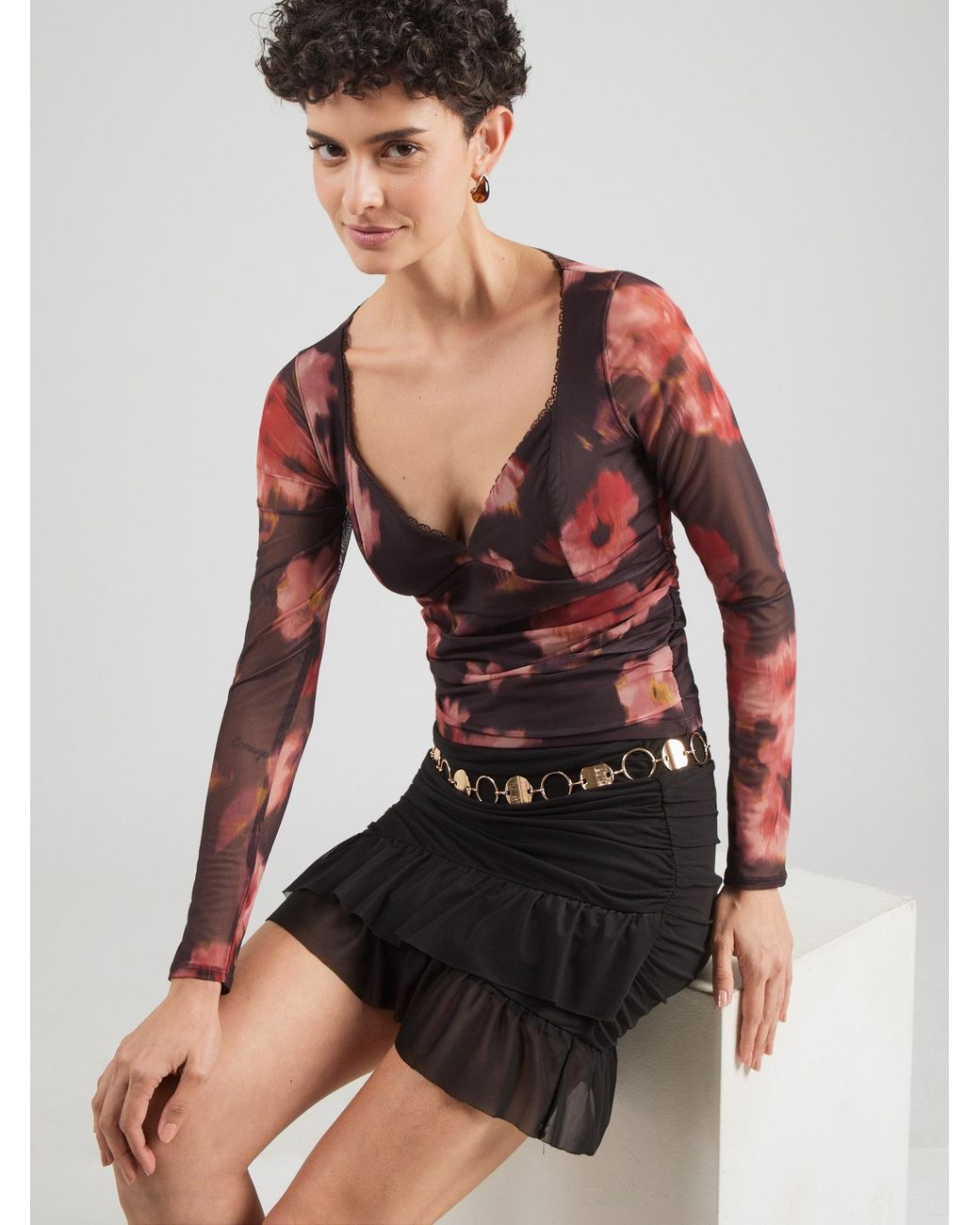 Abercrombie & Fitch Red Shirt Zoe