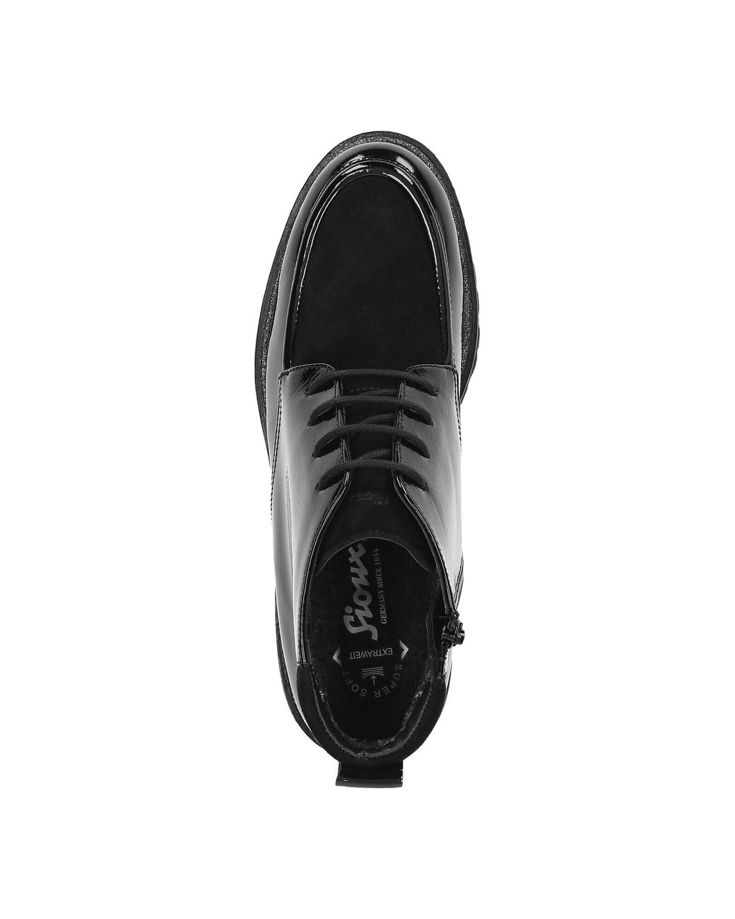 Sioux Black Schnürstiefelette Meredith-748