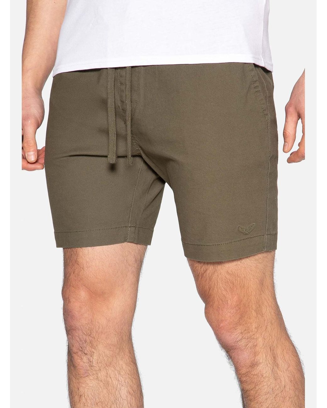 Threadbare Shorts Mambo in Green für Herren