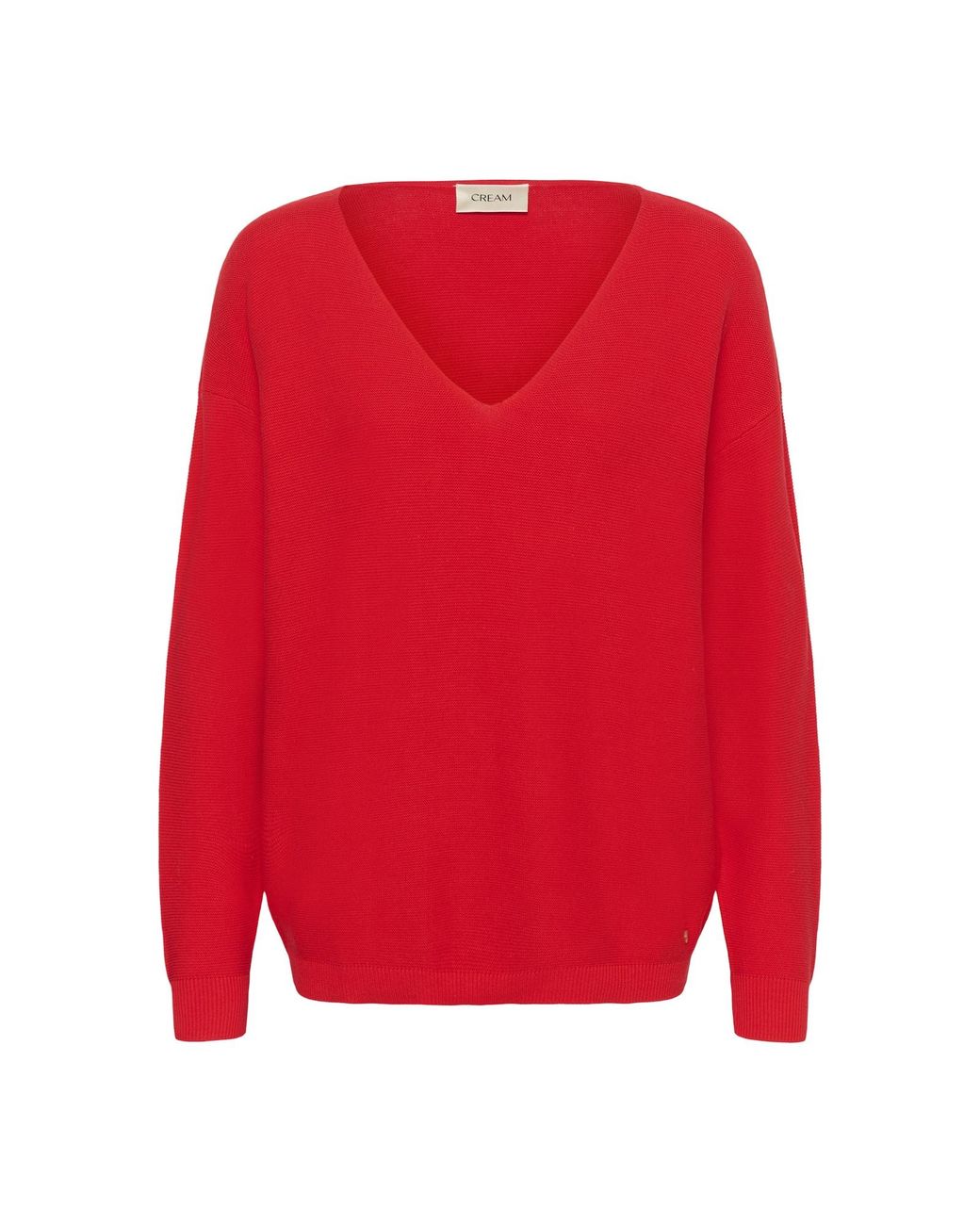 Cream Red Pullover Crsillar