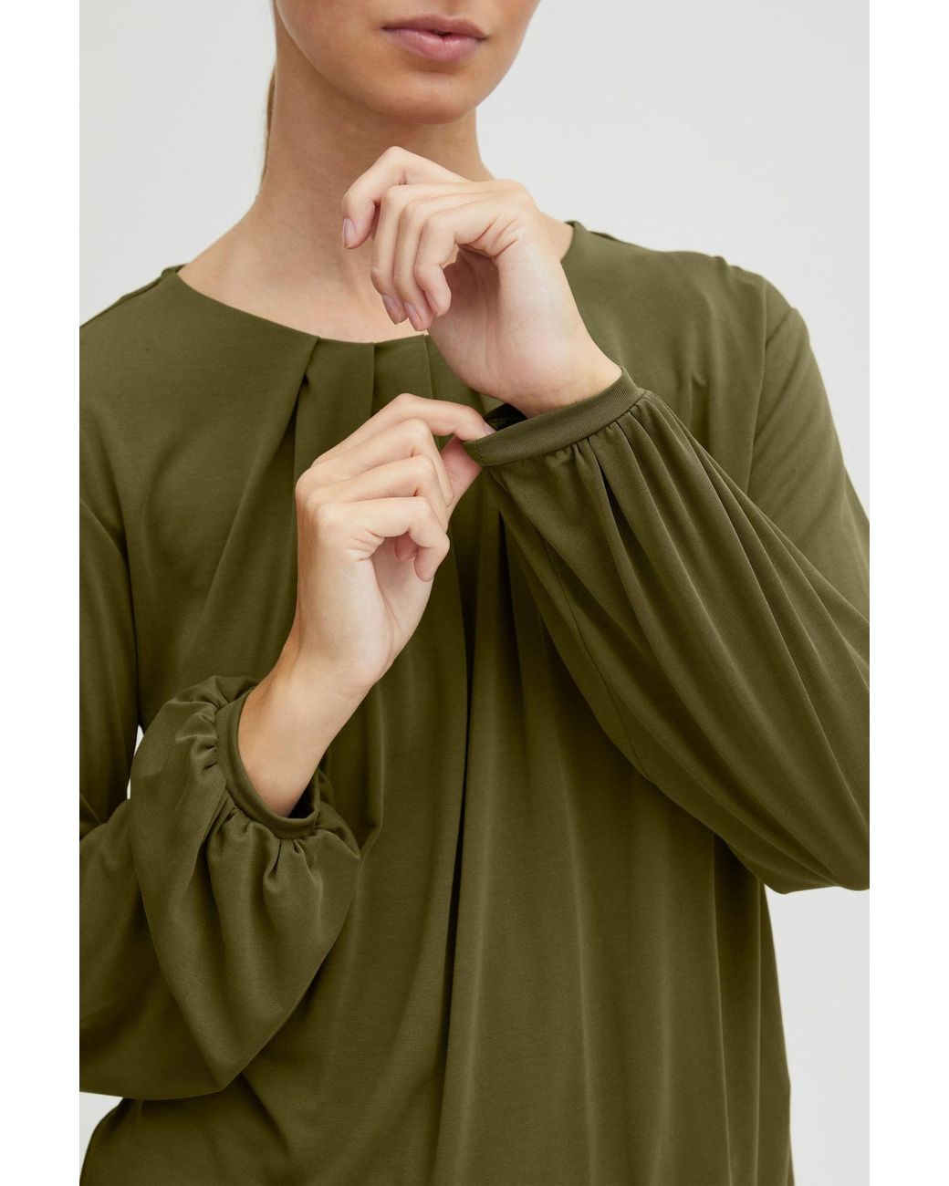 Oxmo Green Bluse Hal