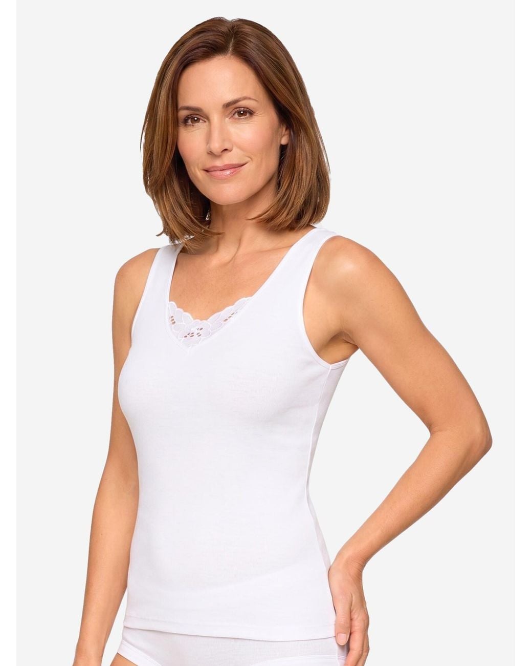 Conta White Unterhemd Basic