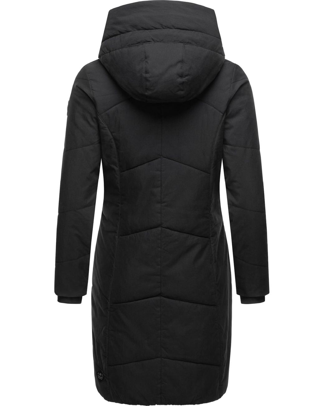 Ragwear Black Wintermantel Gordon