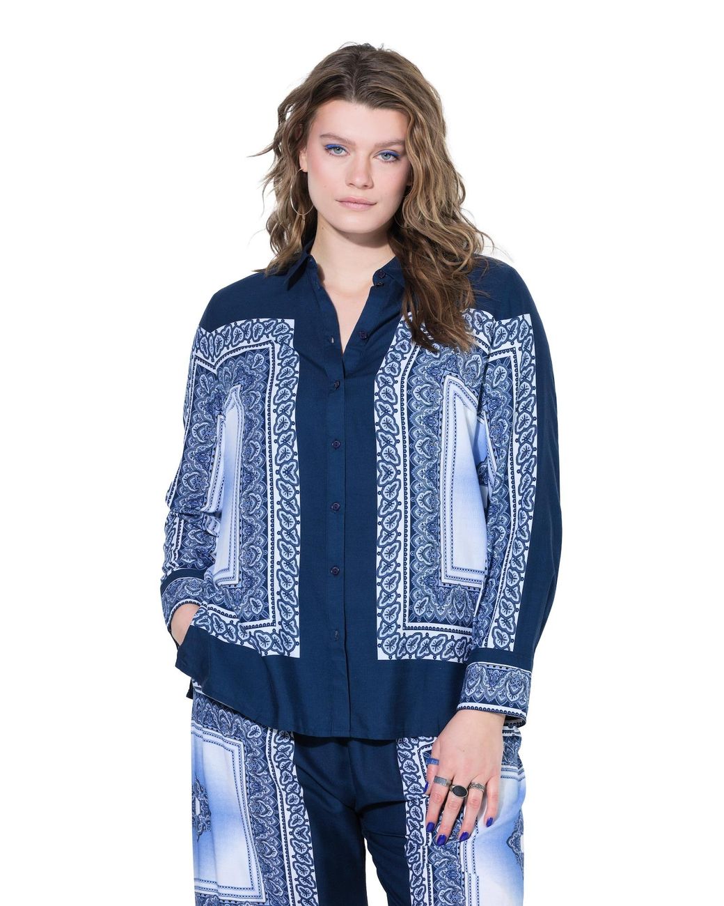 Studio Untold Blue Bluse