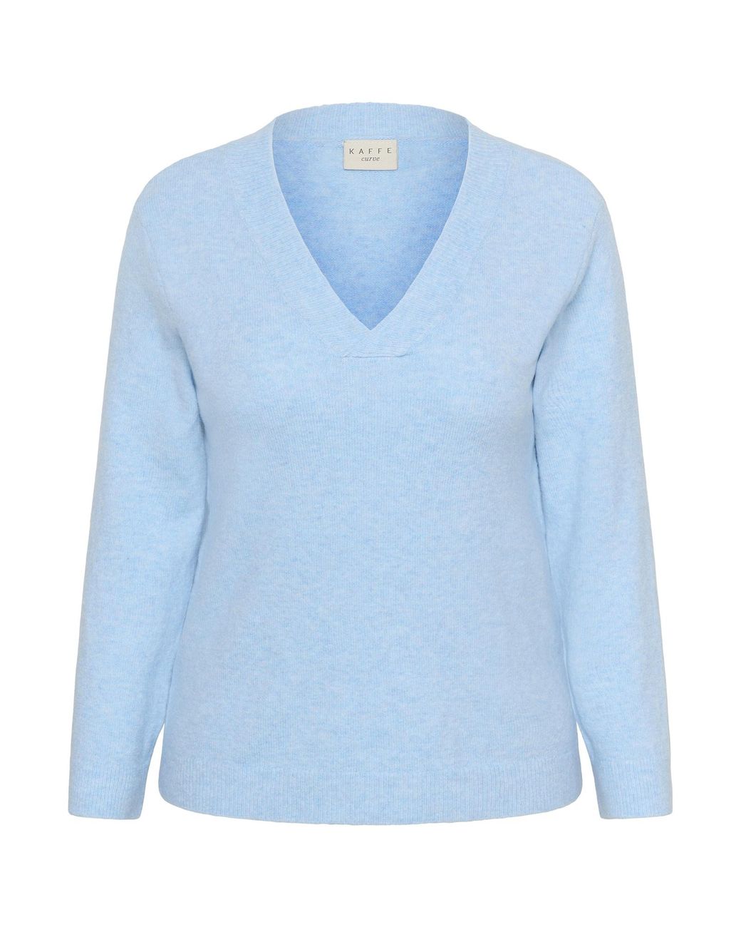 Kaffe Blue Strickpullover Kcjilanda