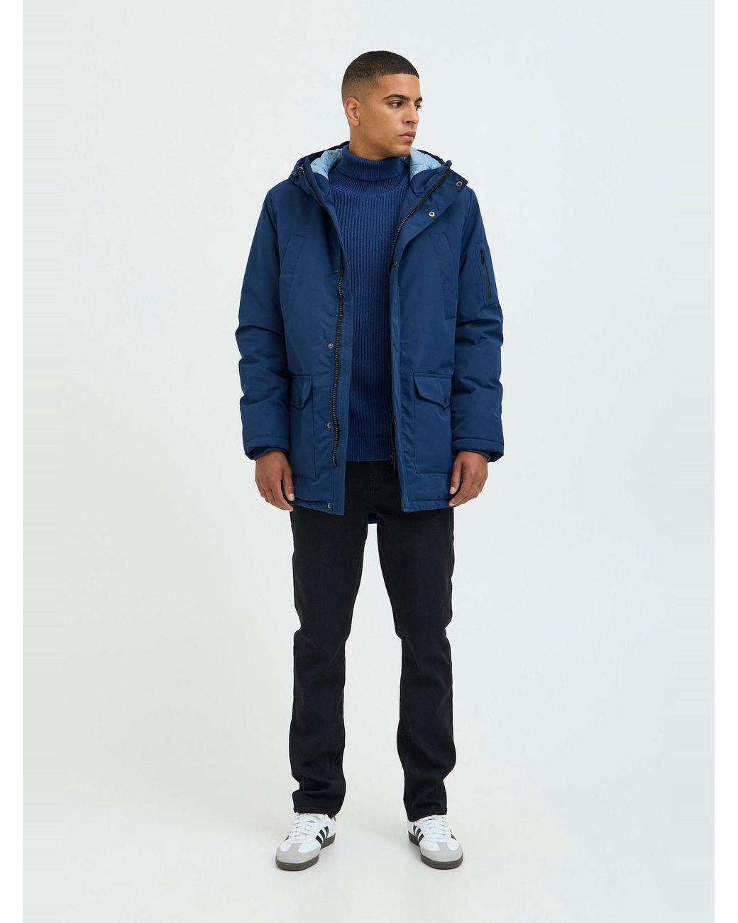 Blend Parka in Blue für Herren