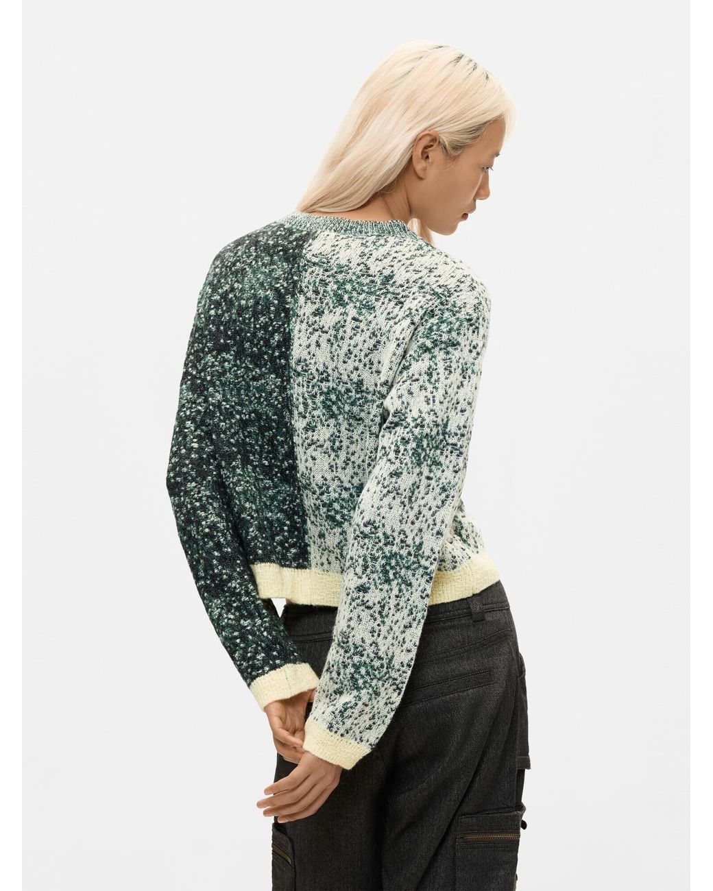 Desigual Green Pullover