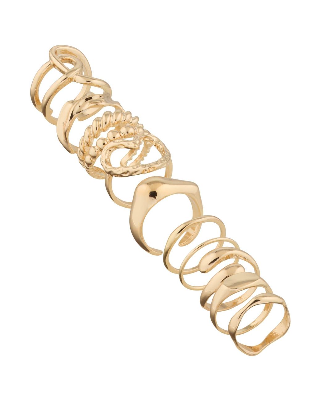 /about You Metallic Ring