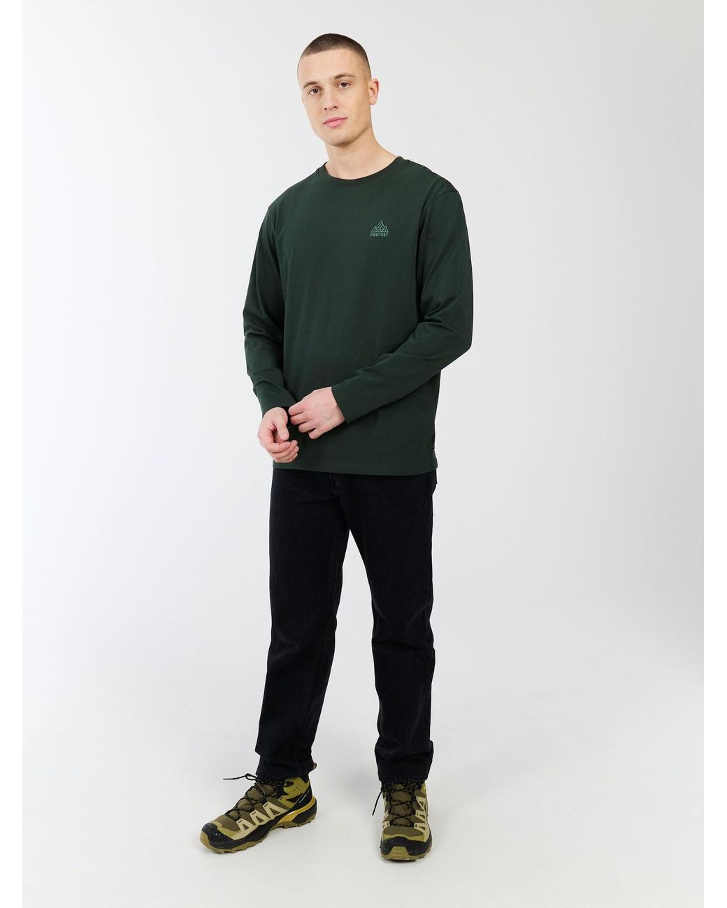 Protest Pullover Prtbrisa in Green für Herren