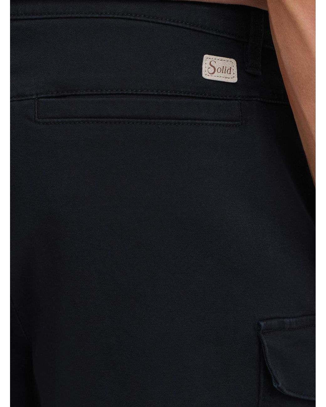 Solid Cargoshorts Sdmohan Stretch in Blue für Herren
