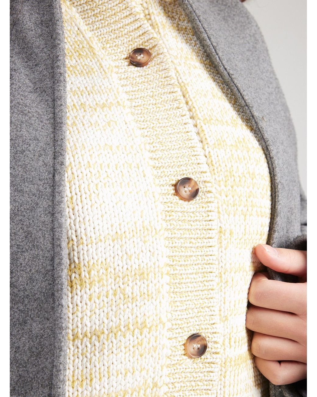 TOPSHOP Natural Weste Dory