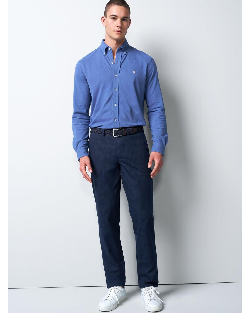 Meyer Chinohose M5 2-6190 in Blue für Herren