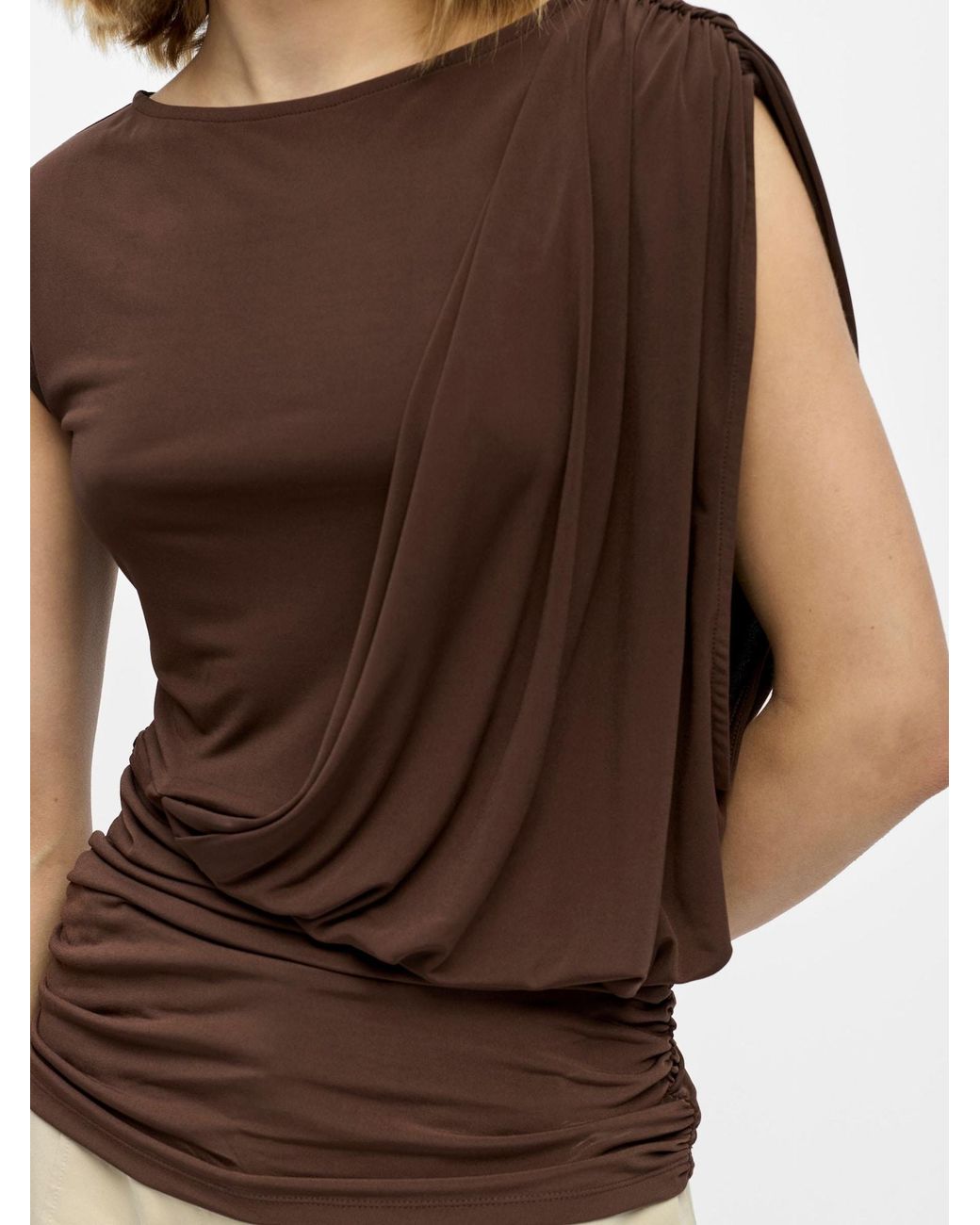 Object Brown Top Objdellie