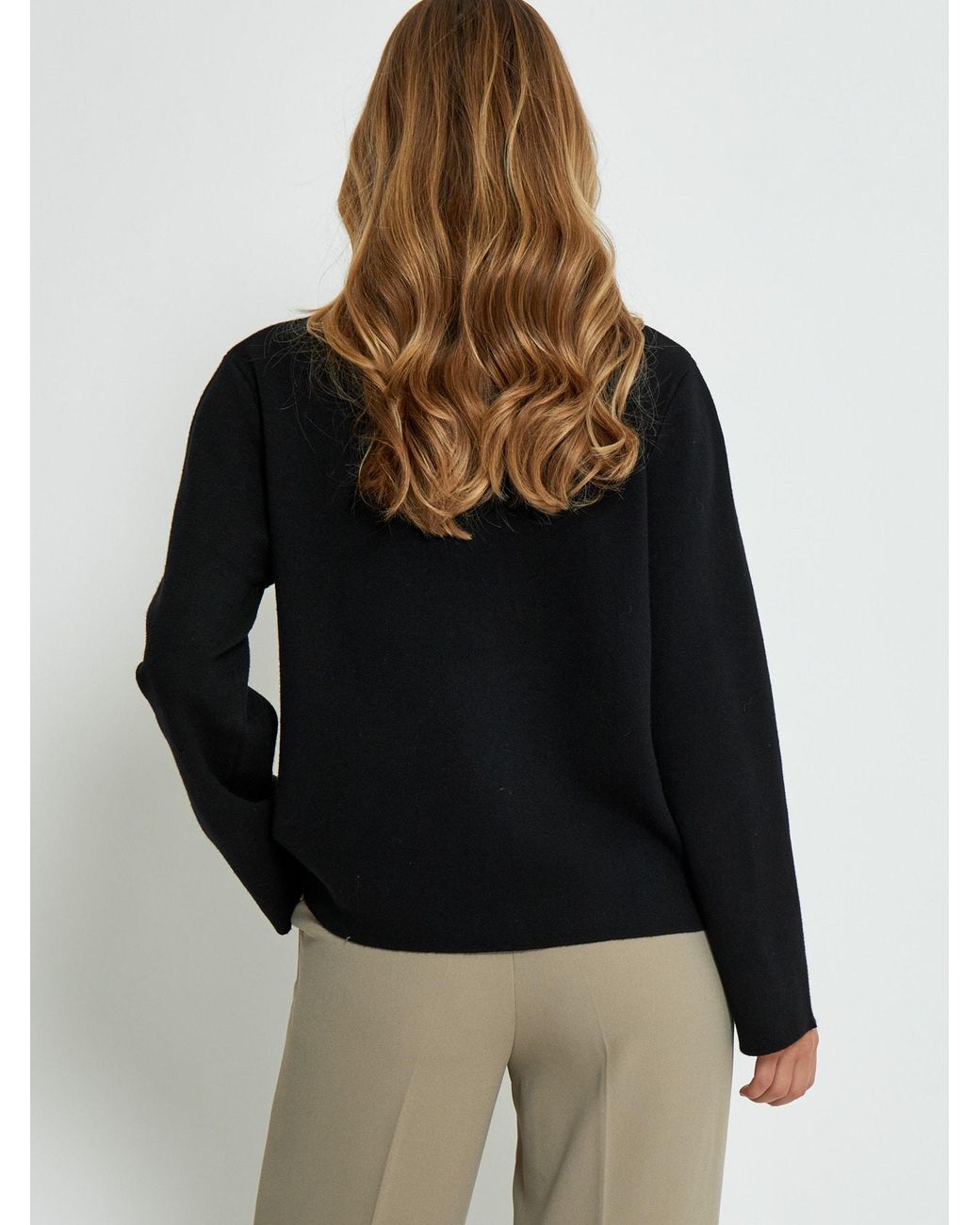 Minus Black Pullover Lupi