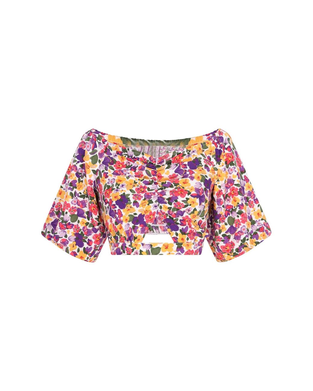 ECY Red Bluse Spring Summer