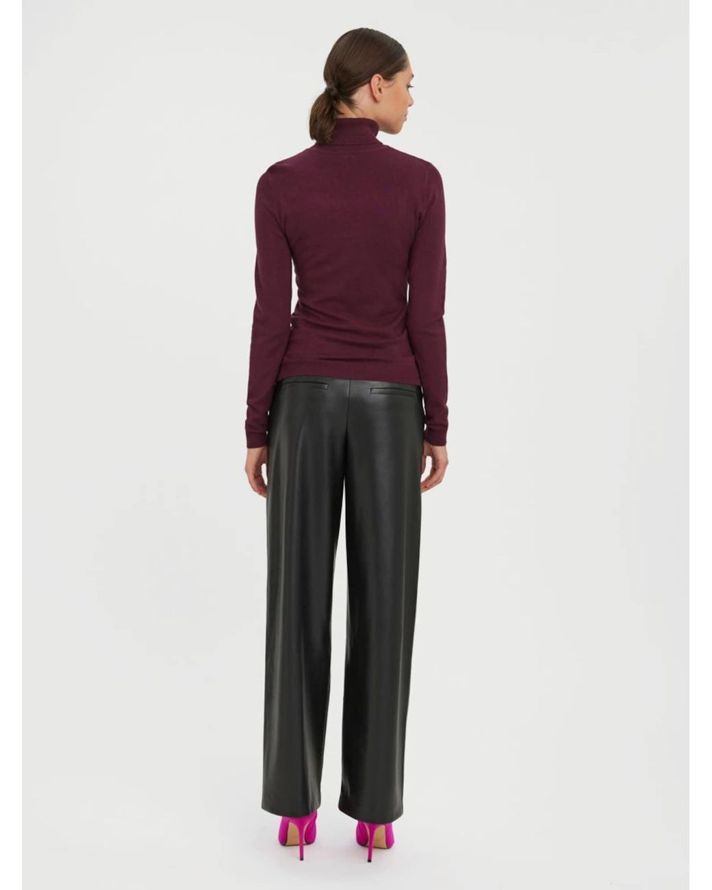 Vero Moda Purple Pullover Vmglory