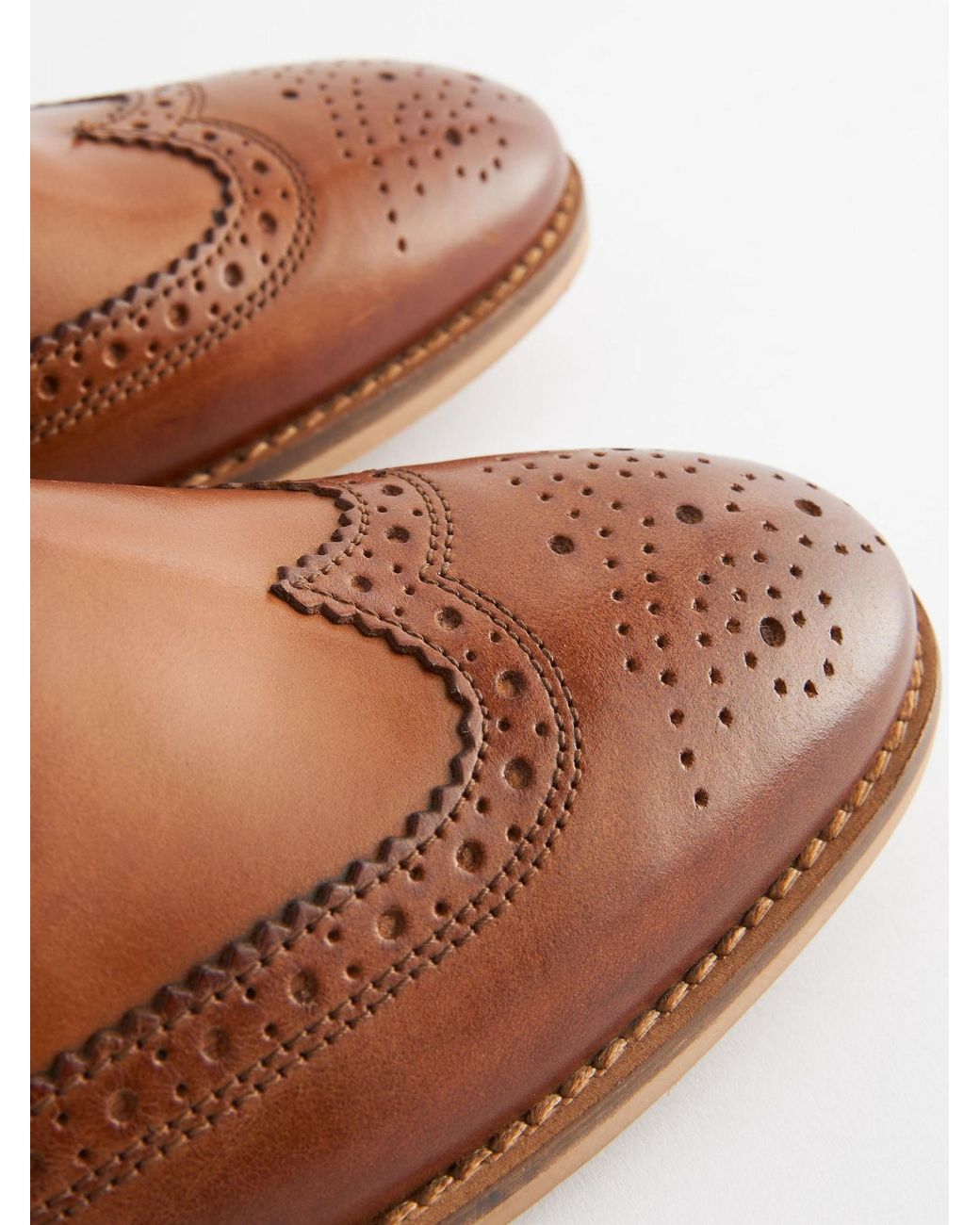 Next Schnürschuh Budapester in Brown für Herren