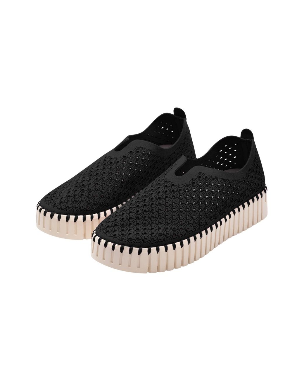 Ilse Jacobsen Black Slip On Tulip