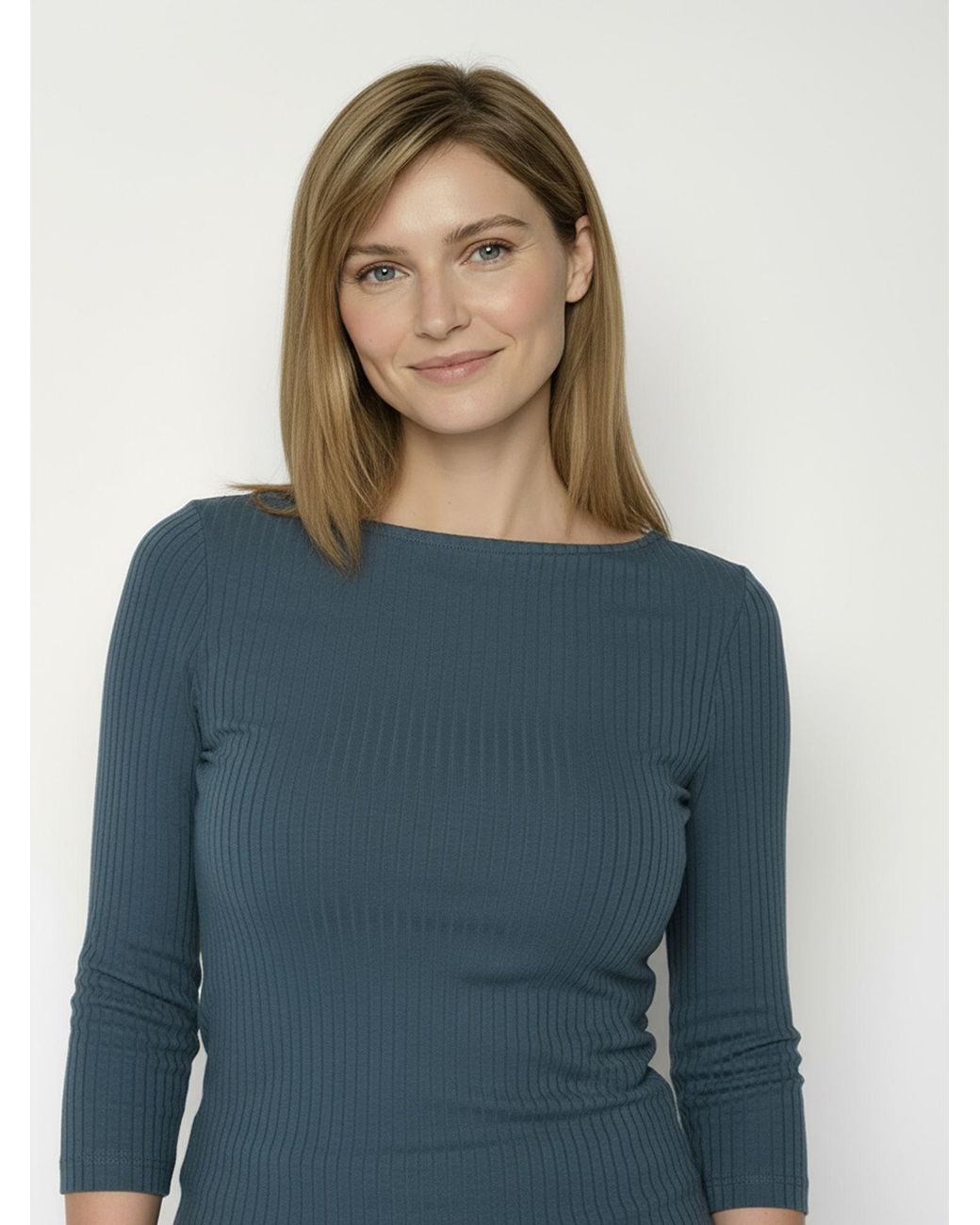 GreenBomb Blue Shirt Refined Basic