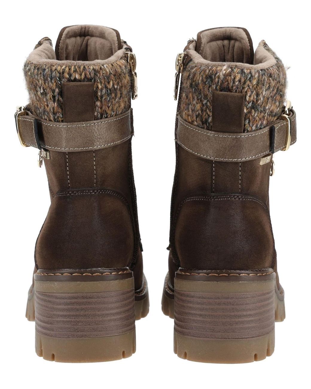 Tom Tailor Brown Schnürstiefelette
