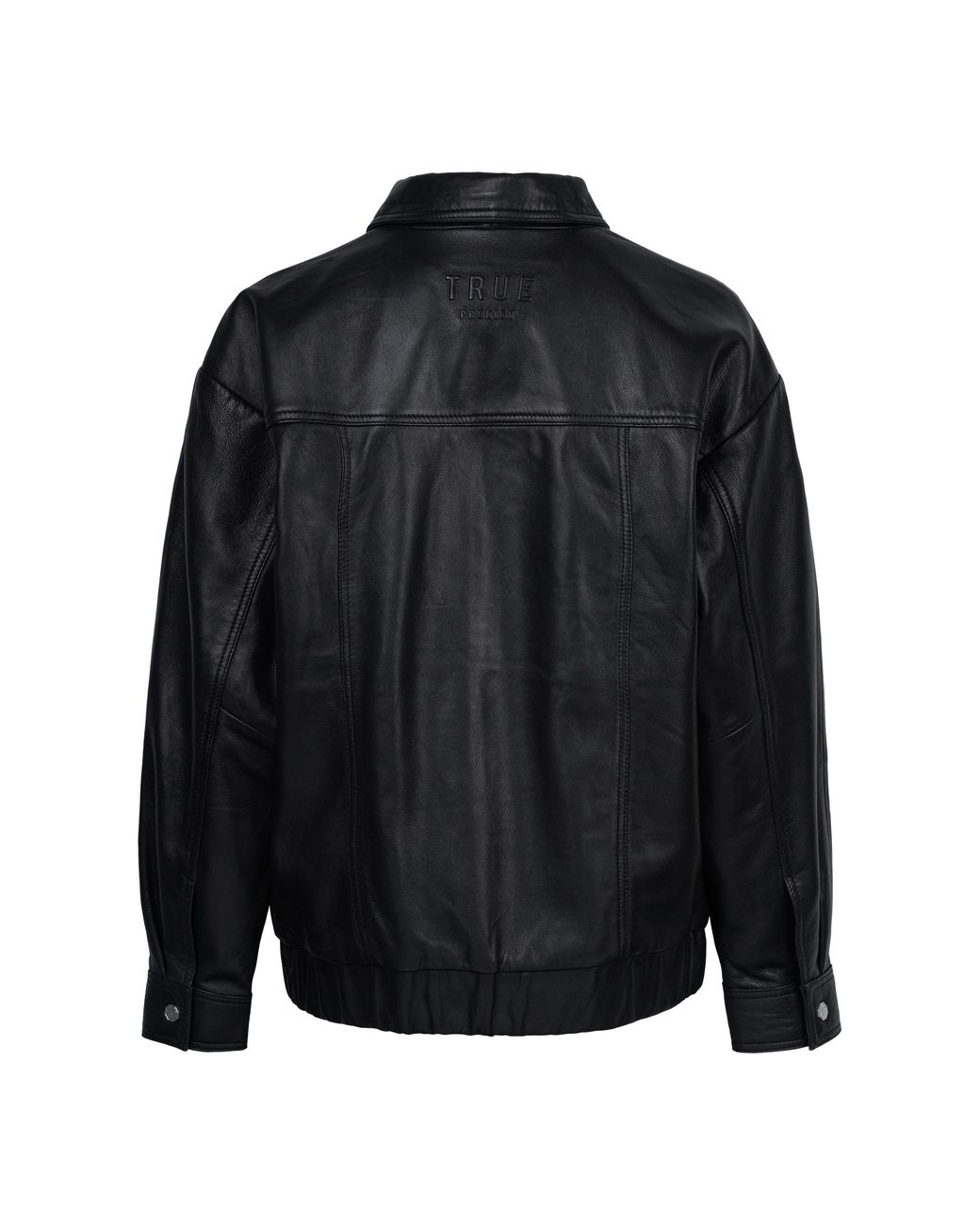 trueprodigy Blue Lederjacke Nova