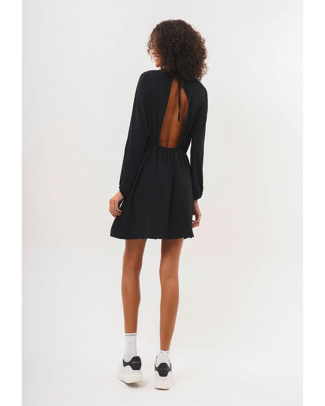FRESHLIONS Black Minikleid Beth