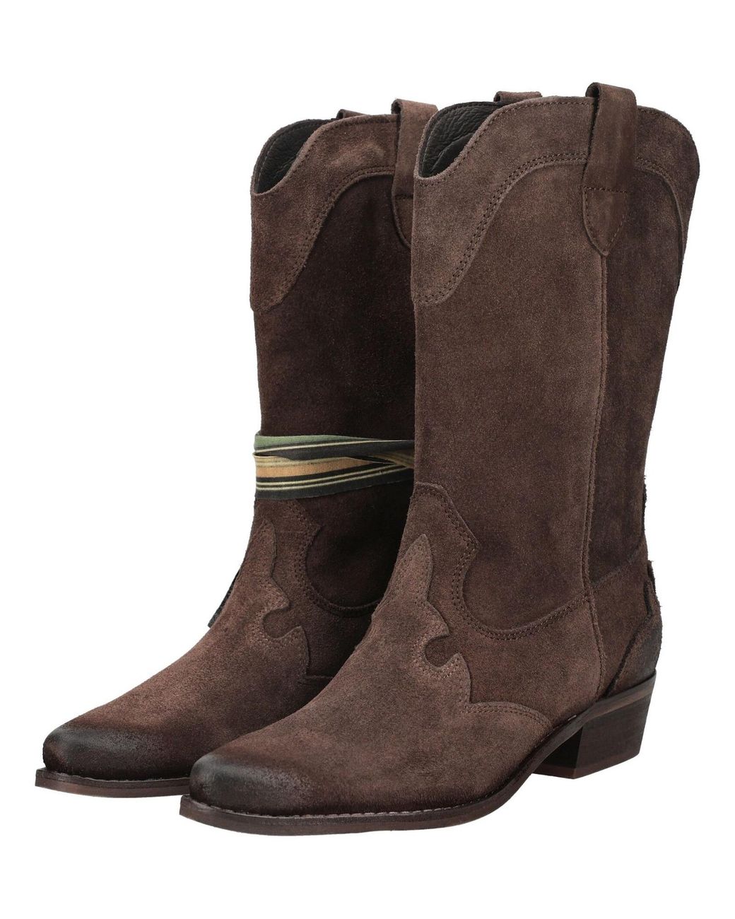 Felmini Brown Cowboystiefel