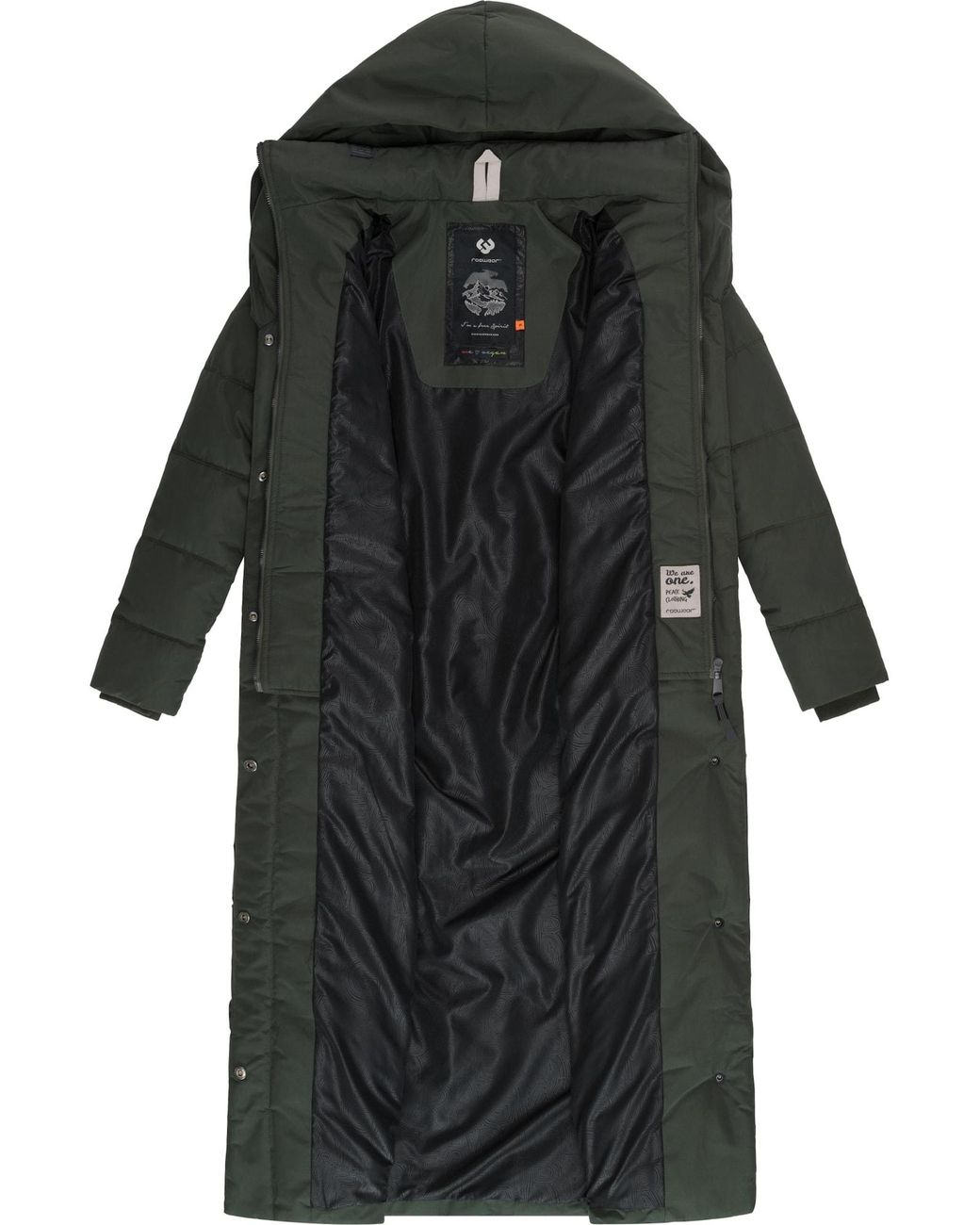 Ragwear Gray Mantel Natalka