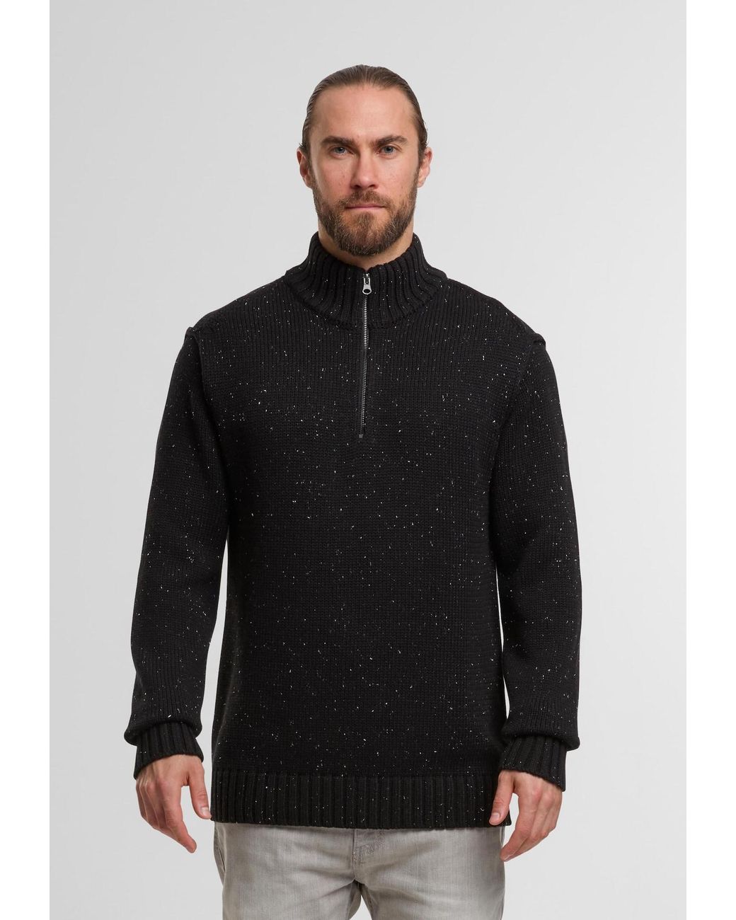 INDICODE Pullover Inoscarlo in Black für Herren