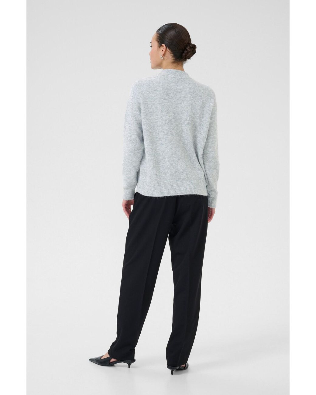 Kaffe Gray Pullover Roxy