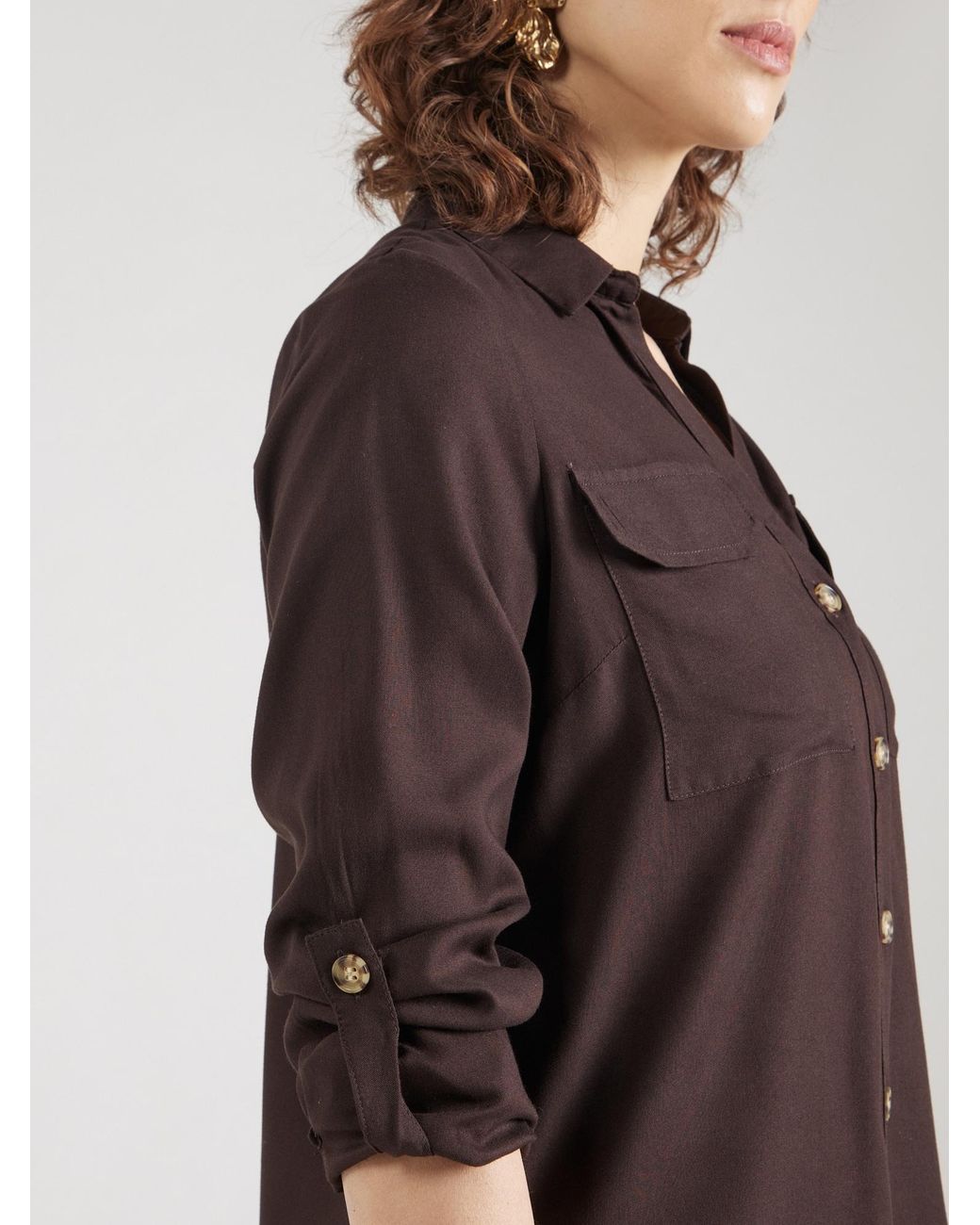 Vero Moda Brown Bluse Vmbumpy
