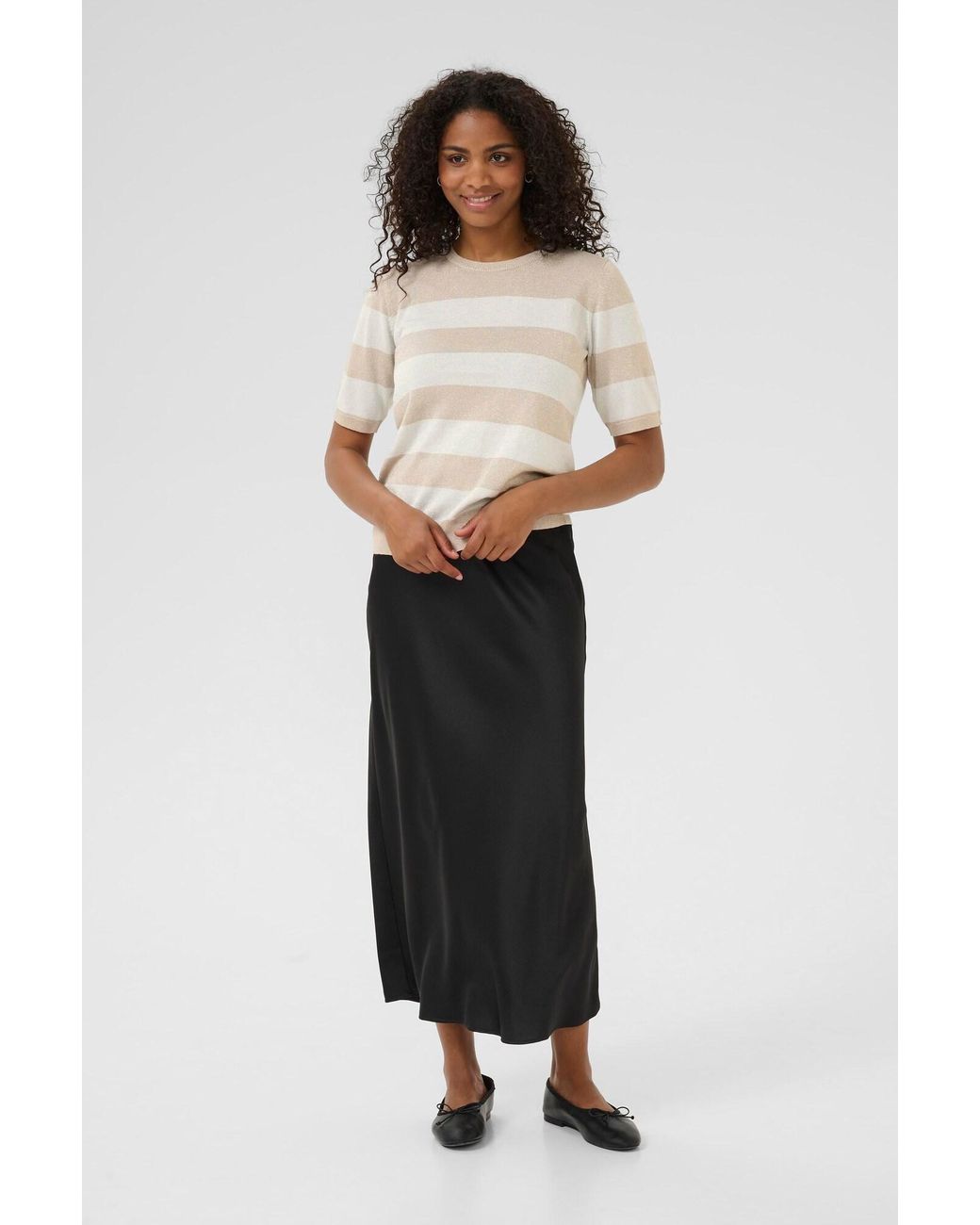 Kaffe White Pullover Karegina