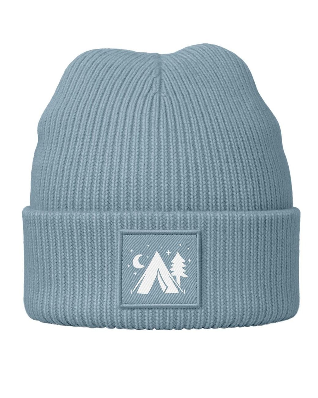 Neverless Mütze Camping in Blue für Herren